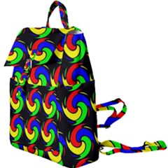 Swirls Pattern Seamless Wallpaper Buckle Everyday Backpack