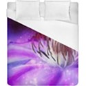 Clematis Structure Close Up Blossom Duvet Cover (California King Size) View1