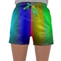 Lines Rainbow Colors Spectrum Color Sleepwear Shorts View1