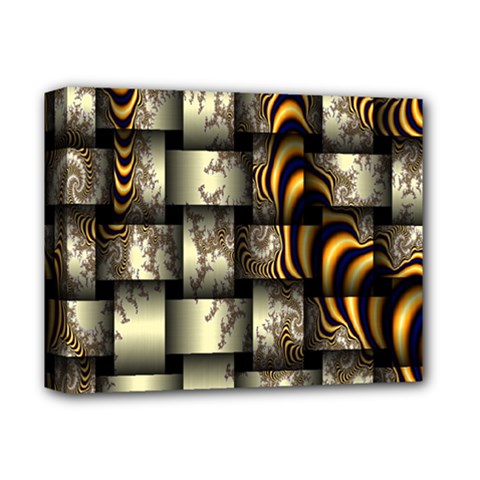 Graphics Abstraction The Illusion Deluxe Canvas 14  X 11  (stretched) by Pakrebo