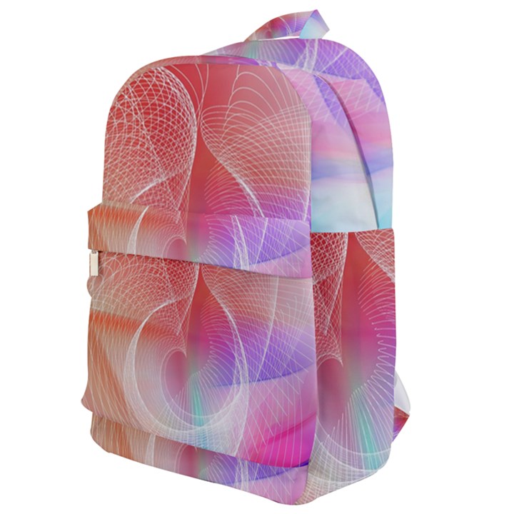 Background Nebulous Fog Rings Classic Backpack