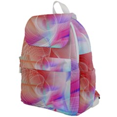 Background Nebulous Fog Rings Top Flap Backpack