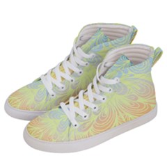 Wallpaper Scrapbook Paisley Women s Hi-top Skate Sneakers