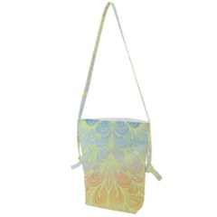 Wallpaper Scrapbook Paisley Folding Shoulder Bag