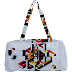 Maze Illusion Drawing Vector Multi Function Bag by Pakrebo