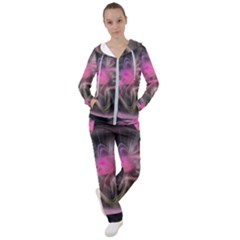 Stress Fractal Round Ball Light Women s Tracksuit