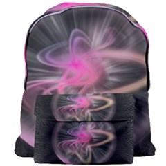 Stress Fractal Round Ball Light Giant Full Print Backpack by Pakrebo