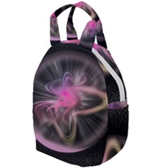 Stress Fractal Round Ball Light Travel Backpacks