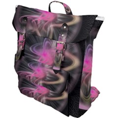 Stress Fractal Round Ball Light Buckle Up Backpack