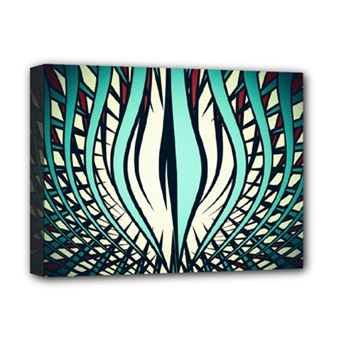 Retro Illusion Canvas Night Deluxe Canvas 16  X 12  (stretched)  by Pakrebo