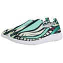 Retro Illusion Canvas Night Men s Slip On Sneakers View2