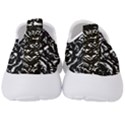 Dark Abstract Print Men s Slip On Sneakers View4