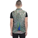 Peacock Bird Animal Feather Men s Puffer Vest View2