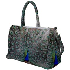 Peacock Bird Animal Feather Duffel Travel Bag