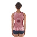 Fractals Abstract Pattern Flower Sport Tank Top  View2