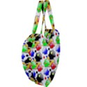 Pattern Background Wallpaper Design Giant Heart Shaped Tote View4