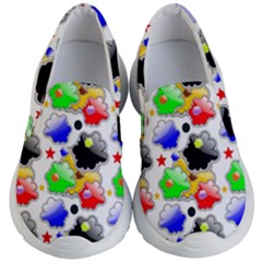 Pattern Background Wallpaper Design Kids  Lightweight Slip Ons