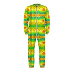 Birds Beach Sun Abstract Pattern Onepiece Jumpsuit (kids) by Pakrebo