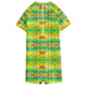 Birds Beach Sun Abstract Pattern Kids  Boyleg Half Suit Swimwear View2