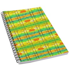 Birds Beach Sun Abstract Pattern 5 5  X 8 5  Notebook