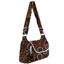 Abstract Background Brown Swirls Multipack Bag View1