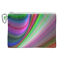 Illusion Background Blend Canvas Cosmetic Bag (xl) by Pakrebo