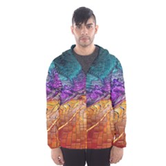 Graphics Imagination The Background Hooded Windbreaker (men) by Pakrebo