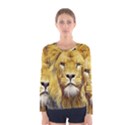 Lion Lioness Wildlife Hunter Women s Long Sleeve Tee View1