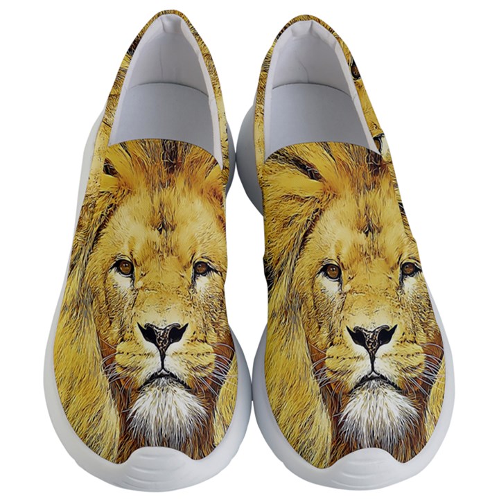 Lion Lioness Wildlife Hunter Women s Lightweight Slip Ons