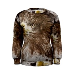 Sea Eagle Raptor Nature Predator Women s Sweatshirt by Pakrebo