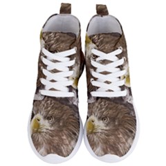 Sea Eagle Raptor Nature Predator Women s Lightweight High Top Sneakers by Pakrebo