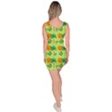 Holiday Tropical Smiley Face Palm Bodycon Dress View4