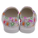 Star Dab Farbkleckse Leaf Flower Men s Canvas Slip Ons View4