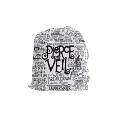 Pierce The Veil Music Band Group Fabric Art Cloth Poster Drawstring Pouch (medium) by Sudhe