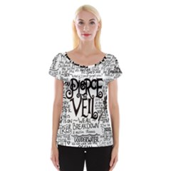 Pierce The Veil Music Band Group Fabric Art Cloth Poster Cap Sleeve Top by Sudhe