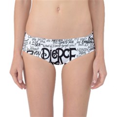 Pierce The Veil Music Band Group Fabric Art Cloth Poster Classic Bikini Bottoms by Sudhe