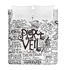 Pierce The Veil Music Band Group Fabric Art Cloth Poster Duvet Cover Double Side (full/ Double Size) by Sudhe