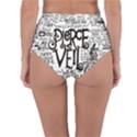 Pierce The Veil Music Band Group Fabric Art Cloth Poster Reversible High-Waist Bikini Bottoms View2