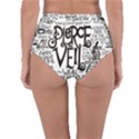 Pierce The Veil Music Band Group Fabric Art Cloth Poster Reversible High-Waist Bikini Bottoms View4