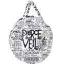 Pierce The Veil Music Band Group Fabric Art Cloth Poster Giant Round Zipper Tote View2