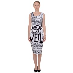 Pierce The Veil Music Band Group Fabric Art Cloth Poster Sleeveless Pencil Dress by Sudhe