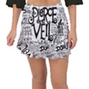 Pierce The Veil Music Band Group Fabric Art Cloth Poster Fishtail Mini Chiffon Skirt View1