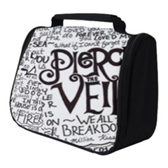 Pierce The Veil Music Band Group Fabric Art Cloth Poster Full Print Travel Pouch (small) by Sudhe