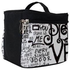 Pierce The Veil Music Band Group Fabric Art Cloth Poster Make Up Travel Bag (big) by Sudhe