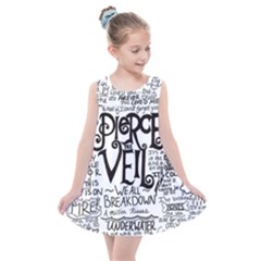 Pierce The Veil Music Band Group Fabric Art Cloth Poster Kids  Summer Dress by Sudhe