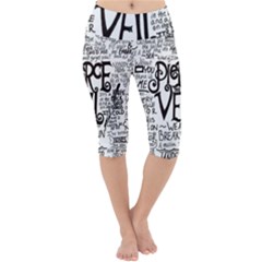 Pierce The Veil Music Band Group Fabric Art Cloth Poster Lightweight Velour Cropped Yoga Leggings by Sudhe