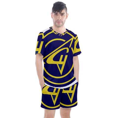 Sukhoi Men s Mesh Tee And Shorts Set by Sudhe