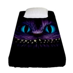 Cheshire Cat Animation Fitted Sheet (single Size) by Sudhe