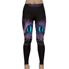 Cheshire Cat Animation Classic Yoga Leggings by Sudhe