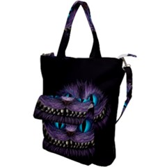 Cheshire Cat Animation Shoulder Tote Bag by Sudhe